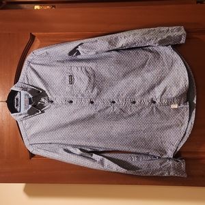 US Polo Assn.Denim Co.button down long sleeve dress shirt casual size S slim fit